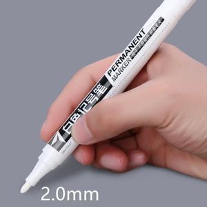 1/3/5pcs 흰색 마커 페인트 펜 방수 고무 영구 마커 펜 자동차 타이어 트레드 환경 타이어 그림 Graffti