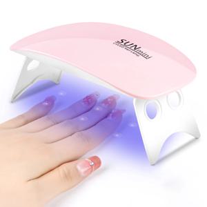 YIKOOLIN 미니 네일 램프 UV LED 네일 램프 폴란드어 폴리 네일 젤 60s/120s 아트 도구 휴대용 매니큐어 도구