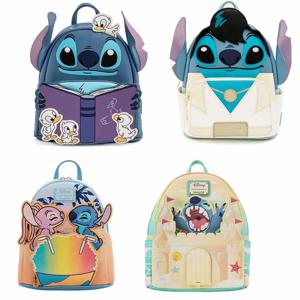 스티치 어린이 배낭 아기 요다 레이디 가방 토이 스토리 3 외계인 샐리 배낭 Monsters Inc Boo 미니 배낭 핸드백 소녀 용