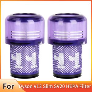 다이슨 V12 슬림 SV20용 필터 다이슨 V12 감지 슬림용 HEPA 필터, 교체 키트 진공 청소기 부품