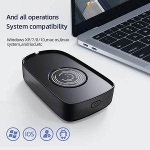 감지할 수 없는 마우스 Jiggler 5V 1A 시뮬레이션 마우스 무버 유선 무선 마우스는 PC 활성 상태를 유지하기 위해 컴퓨터 각성과 호환됩니다.