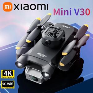 샤오미 미니 V30 드론, 8K 항공 HD 사진, 전문 UAV, 5 면 장애물 회피, 휴대용 헬리콥터 쿼드콥터