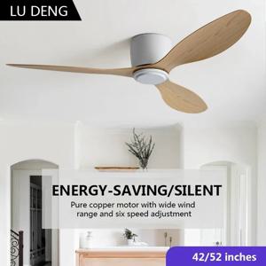 LED 조명, 현대식 천장 선풍기, LED 조명, DC 모터, 고풍량 원격 제어, 주방, 침실, 식당, 테라스