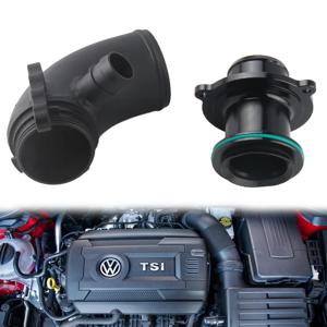 자동차 터보 입구 출구 업그레이드 파이프 튜브 터보 머플러 삭제 골프 7 Audi A3 8V S3 S1 TT Leon EA888 Gen3 1.8