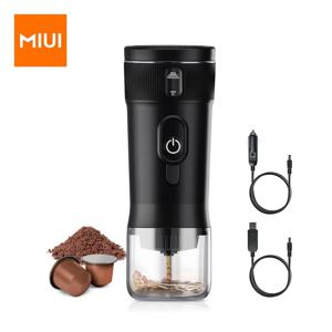 휴대용 커피 메이커 MIUI 소형 에스프레소 머신 DC12V 여행용 커피 메이커 자동차 야외 캠핑 배낭 경량