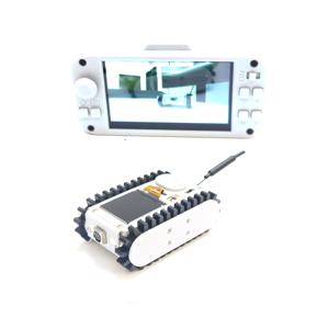 RC 탱크 무선 비디오 사운드 트롤리 파이프라인 로봇 크롤러 ESP32 로봇 자동차용 3D 섀시 마운트 트럭 교육 로봇 섀시