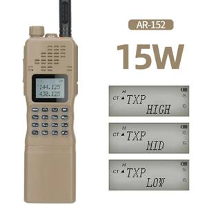Baofeng Ar 152 워키 토키 VHF UHF 햄 양방향 라디오 Usb 충전기 VOX DTMF 12000Mah AN /PRC-152 듀얼 밴드 트랜시버