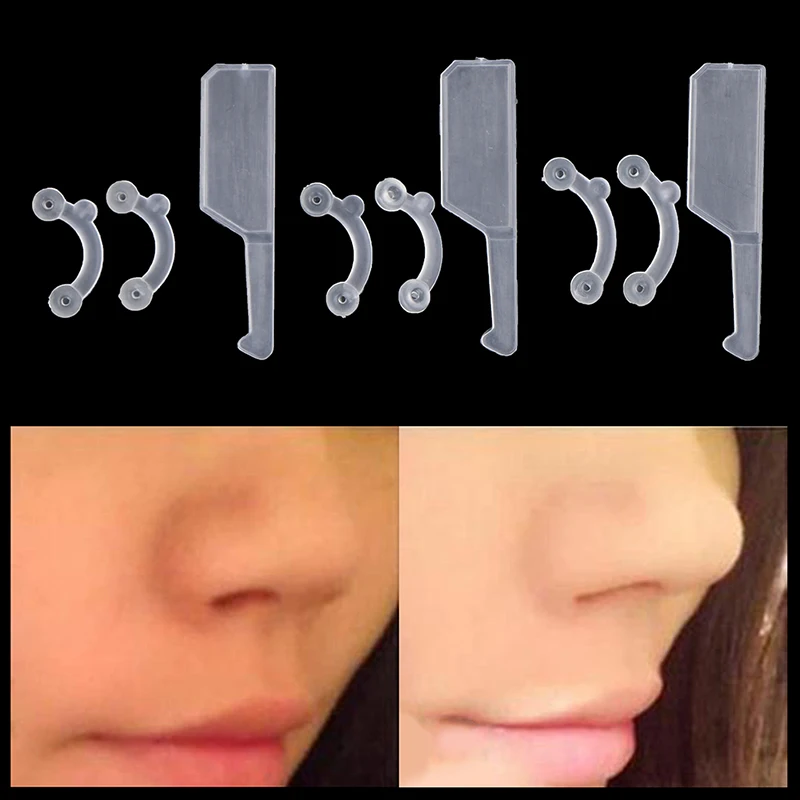뷰티 코 업 리프팅 브리지 셰이퍼 마사지 도구, 코 통증 없음, 6 개