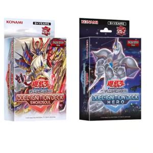 오리지널 영어 유 기 오 듀얼 몬스터 25번째 구조 덱: SORDSOUL HERO Advent of Eyes of Blue SD47 컬렉션 부스터 박스
