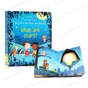 Usborne Lift the First Questions and Answers: What are Stars 어린이 활동 영어 학습서, 몬테소리