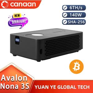 가나안 아발론 나노 3S 6Th/s 140W BTC 채굴, 비트코인 채굴 홈 오피스 히터, PSU 포함, 가정용, 2 월 배송, 신제품