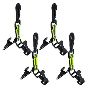 M18K-4 Pcs 소방관 장갑 스트랩 안전 장갑 홀더 소방관 경찰 구조 작업 장갑 벨트 클립에 대 한 장갑 클립