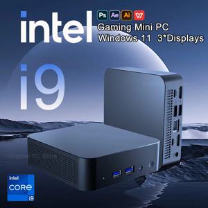 2025 미니 PC Windows 11 pro Intel Core i9 8950HK 소형 포켓 컴퓨터 미니 PC WiFi 6 Type-C 16GB DDR4 1T/2TB SSD BT5.2 Pc 게이머