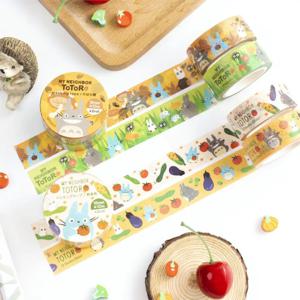 카와이 만화 토토로 Washi 테이프 세트 귀여운 장식 접착 테이프 DIY Scrapbooking 스티커 라벨 편지지