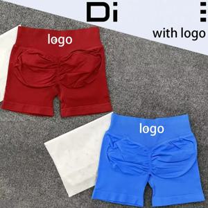 Df Impact Shorts Seamless Scrunch Bum 운동 체육관 반바지 낮은 늑골이있는 허리 밴드 요가 짧은 부티 Hight Stretch Running 반바지