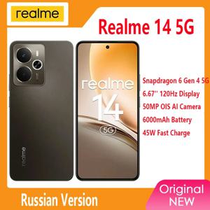 [파이오니어 프로그램] realme 14 5G 스마트폰 스냅드래곤 ®   6 4세대 칩셋 6000mAh 배터리 45W 충전 120Hz AMOLED 디스플레이 IP69 NFC