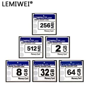 LEMIWEI 컴팩트 플래시 카드 256MB 512MB 1GB 2GB 4GB 8GB 16GB 32GB 64GB 컴팩트 플래시 메모리 카드 카메라 용 CF 카드