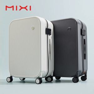 Mixi 운반 수하물 20'' 가방 하드사이드 롤링 수하물 여성 여행 24''26''가방 100% PC 스피너 휠 TSA 잠금 장치