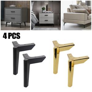 4PC 가구 다리 금속 소파 침대 캐비닛 커피 테이블 피트 TV 벤치 의자 책상 발 8CM/10CM/12CM/15CM 가구 부품