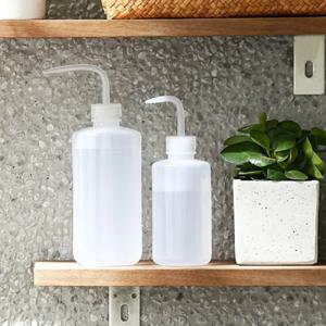 실험실 도구용 250/500ml 플라스틱 Laborotary 문신 세척 Squeezy 측정 병