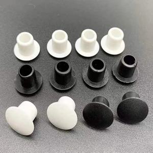 5/10/20Pcs PVC 부드러운 고무 구멍 플러그 9mm 10mm11mm 흰색/검정색 먼지 방수 캡 원형 파이프 씰링 플러그 하드웨어 나사 커버