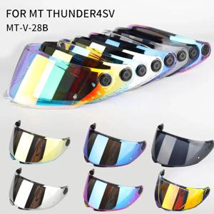MT THUNDER 4 SV STINGER 2 MT-V-28B 교체 헬멧 쉴드 안경 고글 스크린 헬멧 부품 액세서리 용 헬멧 바이저
