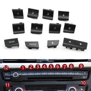자동차 앞 대시 보드 라디오 CD 플레이어 자리 버튼 스위치 버튼 커버 트림 BMW M3 M4 F20 F21 F22 F30 F32 F35 F34 F36