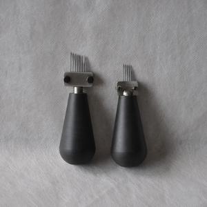 머리카락 멀티 바늘 머리 주입 바늘 도구 가발 토퍼 훈련 머리 만들기 및 수리