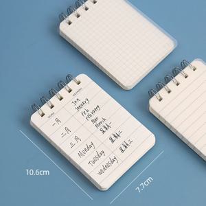 200 페이지 라인 미니 포켓 A7 일기 노트 메모장 사무용품 노트 Acessórios Word Blank Grid Diary