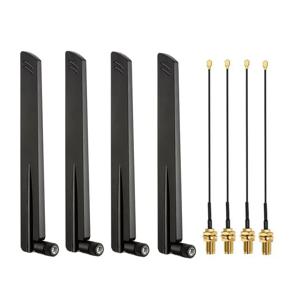 4Pcs Quectel YE0001BA 5G 4G LTE 안테나 600-6000MHz SMA 남성 YM0004AA MHF4 피그테일 RM520N-GL RM500Q RM510Q RM530N