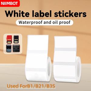 NIIMBOT 라벨 종이 의류 가격 라벨, 방수 및 내유성 열 라벨 스티커, 날짜 분류 라벨, B1, B21, B3S