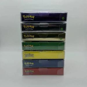 포켓몬 시리즈 Amarilla Azul Cristal Oro Verde Roja Plata ESP 버전 GBC 게임(16비트 비디오 게임 카트리지용 박스 포함) 설명서 없음
