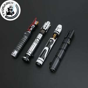 TXQSABER Lightsaber 디자인 시리즈 Jedi Heavy Dueling 빈 금속 Hilt 라이트 세이버 부품 성인용 코스프레 완구 용 Lasersword