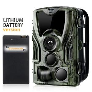 야외 24MP 1080P 5000 mAh 리튬 배터리, 야간 투시, 관찰 카메라, 농장 과수원 가정 보안 카메라