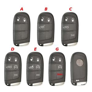CS 017011   1Pc/5Pcs/10Pcs 애프터 마켓 교체 원격 스마트 키 쉘 하우징 Fiat 500 500L 500X 2016-2019 자동차 키 교체