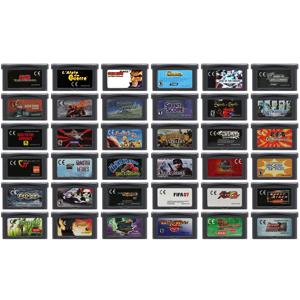 GBA 비디오 게임 카트리지 32비트 게임 카드 Onimusha Tactics Demi Kids Ace Combat Gunstar Future Heroes 니드포스피드