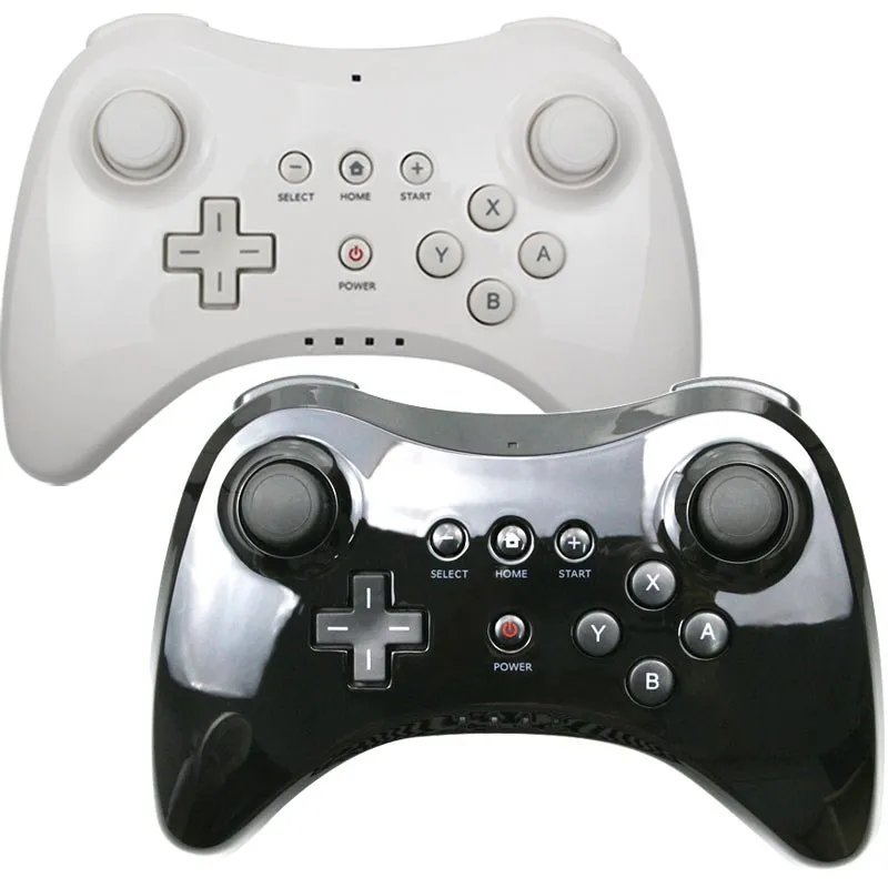   Wii U Pro 컨트롤러용 WiiU Pro U 게임패드용 호환 Nintendo USB 클래식 듀얼 아날로그 Bluetooth 무선 원격 제어
