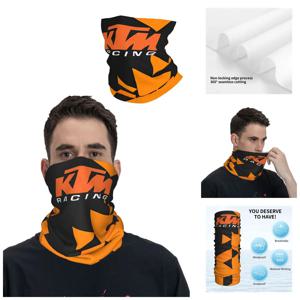 Swift Motocross Bandana Neck Gaiter 프린트 K-TM 페이스 마스크 사이클링 스카프 하이킹 남여 성인 통기성