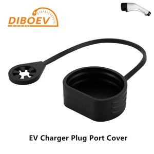 EV 충전기 커버 Type2 GBT 플러그 보호 커버 레인 커버 천 레인 커버 EVSE 커넥터 교체 먼지 캡용 먼지