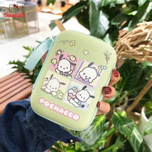 Sanrio 헬로 키티 보관 가방 Kuromi 보관 상자 Pochacco 데이터 케이블 충전기 여행용 이어폰 보관 보호 케이스 선물