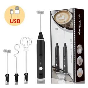무선 우유 Frothers USB 전기 미니 커피 메이커와 전기 핸드 헬드 블렌더 커피 카푸치노 크림에 대한 믹서를 털다