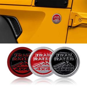 금속 자동차 후면 엠블럼 4x4 로고 스티커 바디 사이드 배지 스티커 데칼 For Jeep Renegade Patriot Wrangler Cherokee Compass Trail