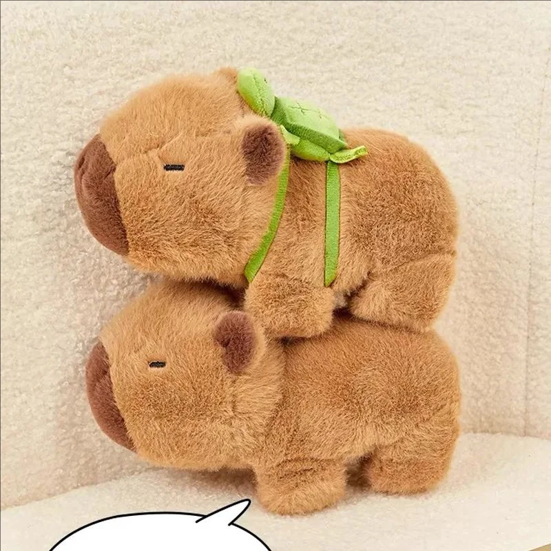 5PCS 귀여운 봉제 인형 물 돌고래 인형 손목 스냅 링 장난감 봉제 인형 Capybara 장난감 핸드 링 재미 팝 서클 어린이 휴일 Gi