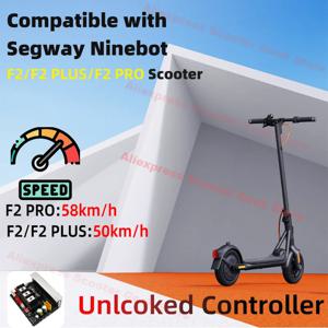 58km/h 잠금 해제 컨트롤러 Segway F2/F2 PLUS/F2 PRO E D 스쿠터로 Ninebot의 무제한 속도 58km/h 32km/h 마스터 제어 부품