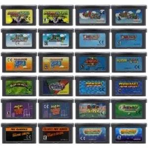 GBA 게임 mMario 시리즈 카트리지, 32비트 비디오 게임 콘솔 카드, GBA용 Super mMario Advance wWario Land 4 Kart