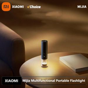 Xiaomi Mijia 다기능 LED 손전등 Zoomable 울트라 브라이트 토치 창 차단기 안전 벨트 커터 자동차 비상 조명