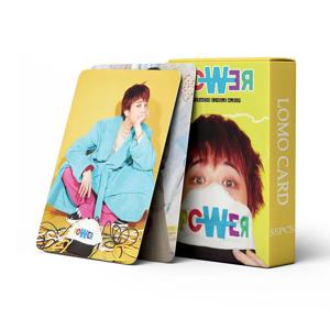 55개/대 Kpop G-Dragon POWER 앨범 포토 카드 Bigbang Taeyang Daesung 콘서트 Lomo 카드 팬 컬렉션