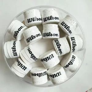 12pcs 윌슨 테니스 오버 그립 테니스 배드민턴 스쿼시 훈련 땀 흡수 랩 테니스 액세서리 배드민턴 그립 패들