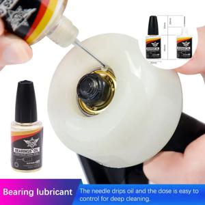 1 조각 병 스케이트 보드 베어링 윤활제 수리 오일 20ml 윤활제 베어링 롤러 스케이트 드리프트 보드 용 윤활유