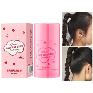 O'CHEAL 40g 헤어 왁스 스틱 헤어 유물 마무리 브로큰 헤어 크림 헤어 스프레이 픽스 왁스 안티 프리즈 바디 크림 스틱 왁스 스틱